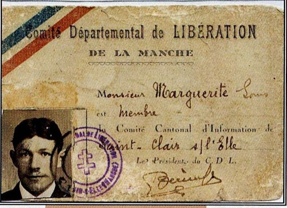 Louis Marguerite cheminot à Lison , résistant (Marcel Levéel)