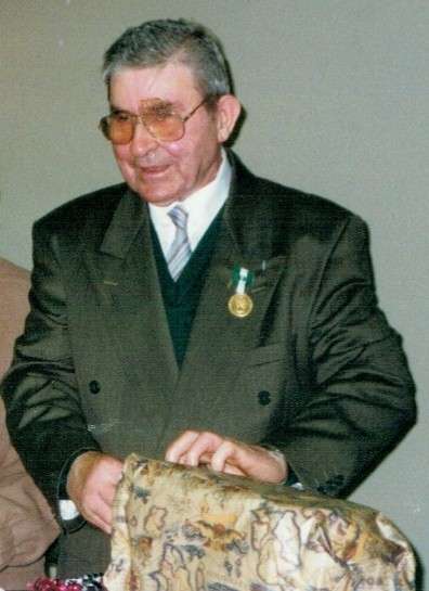 Arthur Turmet, maire de Moon-sur-Elle en 1965, maire honoraire en 1995 (GL)