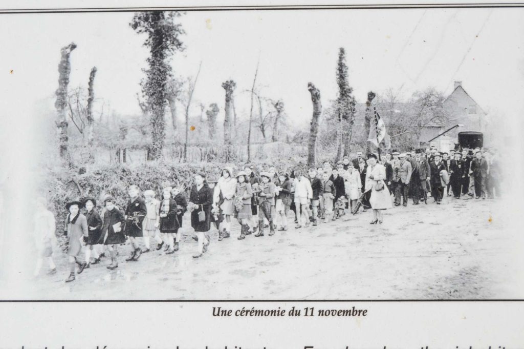 cérémonie du 11 novembre aux Oubeaux