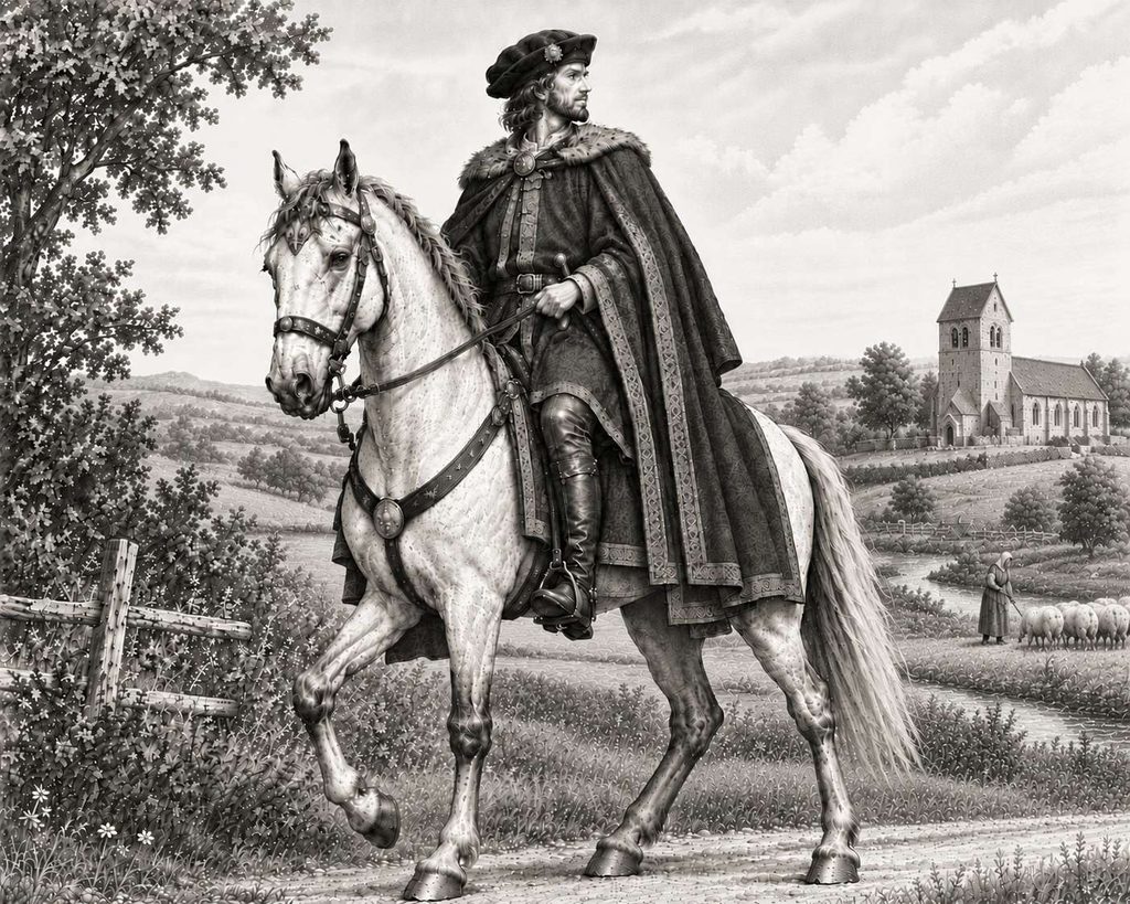 seigneur sur ses terres, fin XVe (IA - GL)